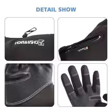 Winter Gloves Waterproof Thermal Touch Screen Windproof  Cold Weather Running Riding Sports Hiking Ski Gloves