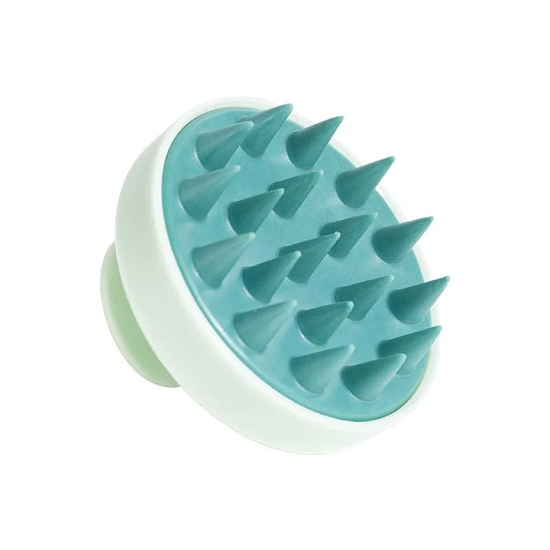 2-in-1 Silicone Scalp Massager & Shampoo Brush